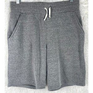 Threads & Thoughts Boys 16 Shorts Gray Drawstring Front Pockets Sweatpant Shorts